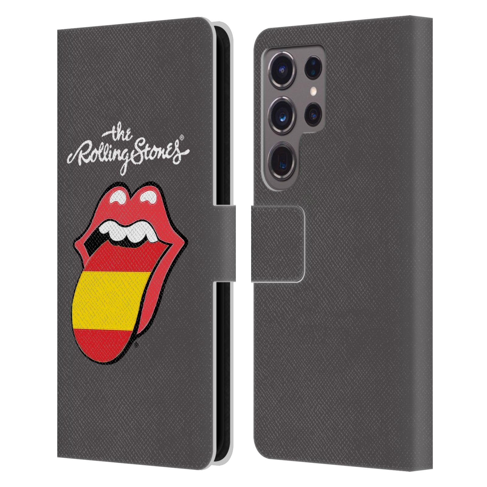 Funda de cuero tipo libro Samsung Galaxy S24 Ultra 5G The Rolling Stones 7