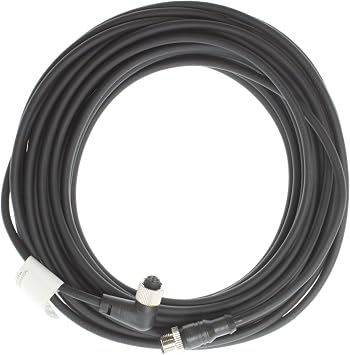 MDCWF-5MFRP-10M-B-TM MicroDC Male to Angle Female 5-Pin M12 Cable Assembly, 10-Meter