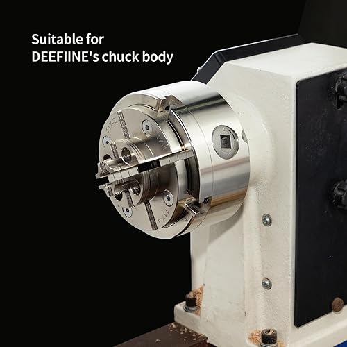 Miniatura 3 de DEEFIINE Mandíbulas de paso de accesorios para torno de madera