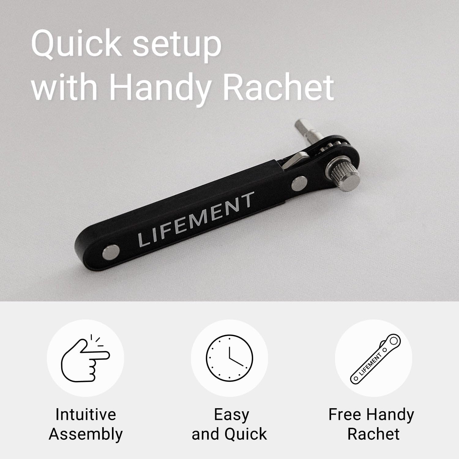 LIFEMENT Twin Classic Wood Platform Bed Frame, Noise Free, Under Bed Storage, No Box Spring Needed, Easy Assembly