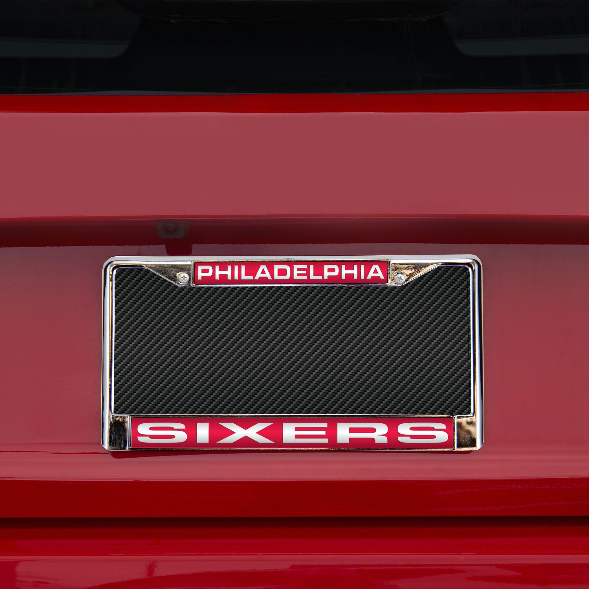 Rico Philadelphia 76Ers Official NBA License Plate Frame Laser by 663551