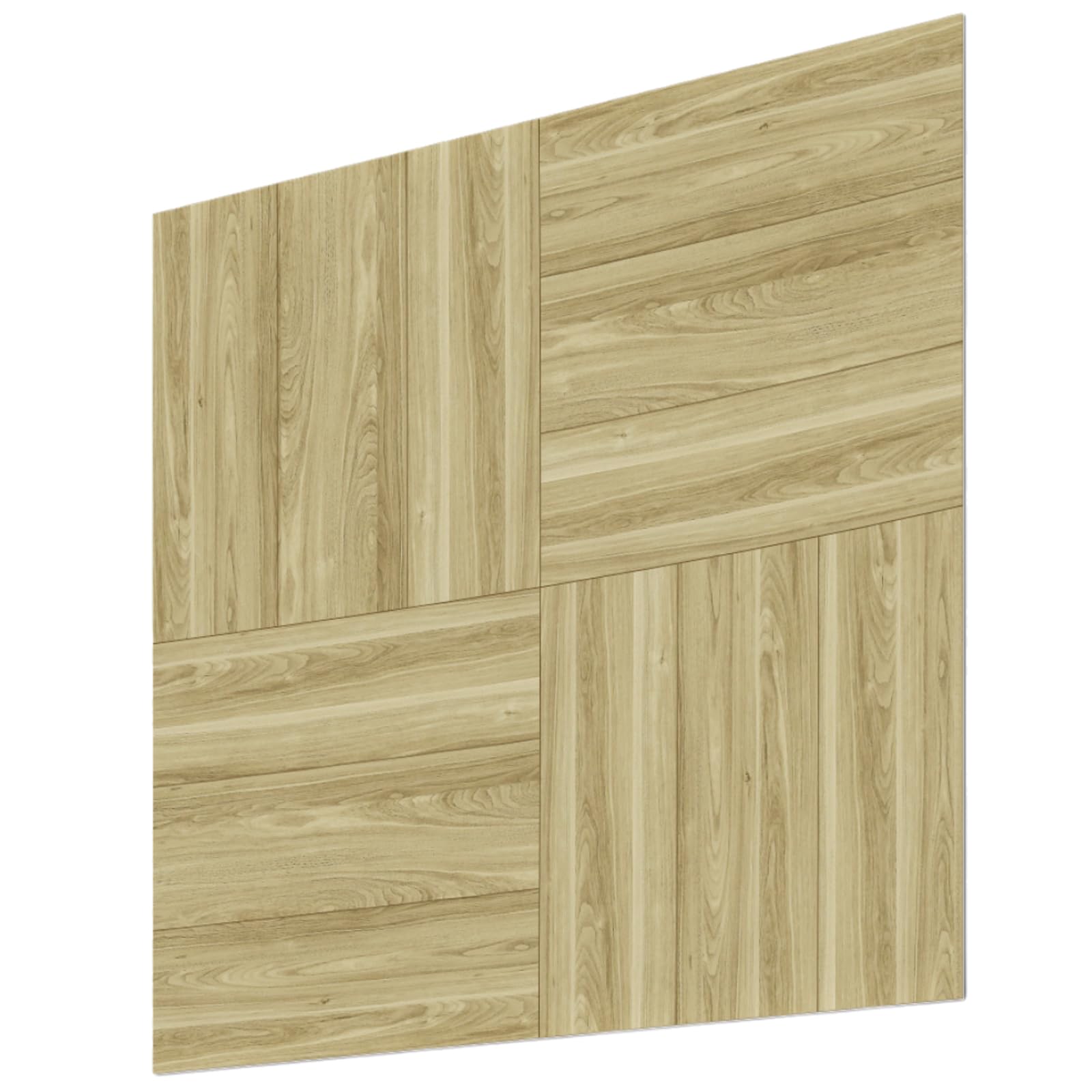 Samoprzylepne płytki podłogowe, Self Adhesive Wood Grain PVC Floor Tiles 30x30cm Pack Of 10-50 Pieces Multicolor(Style F,30 * 30cm*50 pcs)