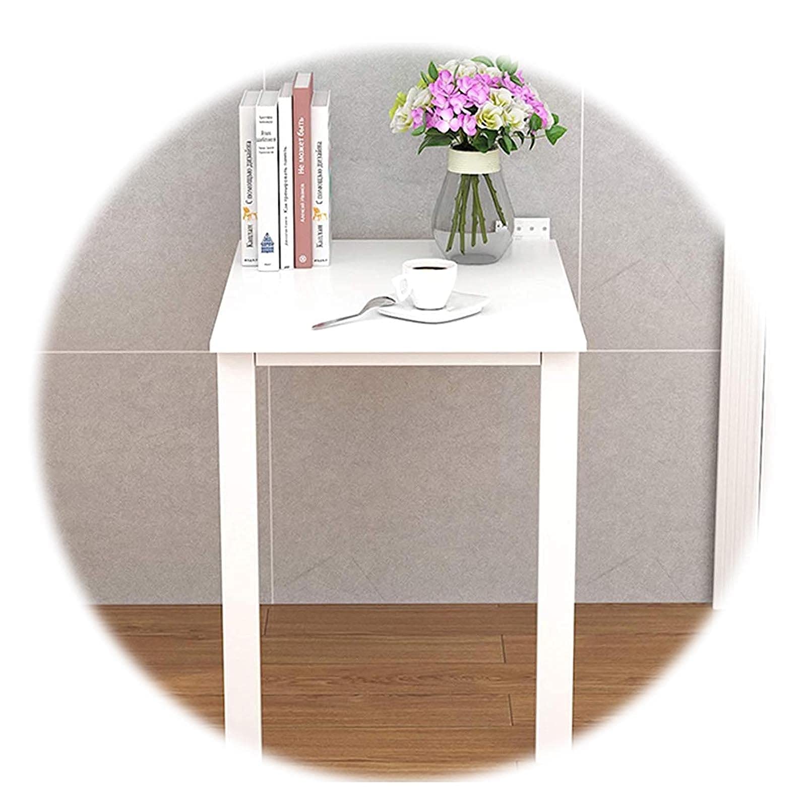 Table pliante murale invisible JATIBOSH pour petit appartement et cuisine