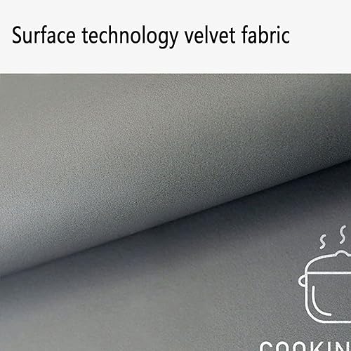 Miniatura 3 de Alfombra de cocina de absorción de agua, alfombra antideslizante para piso de baño, alfombra de capacidad de absorción de agua (color 0.6 * 47.2 in)