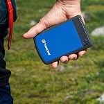 Transcend TS1TSJ25H3B Military Drop Tested 1 TB USB 3.0 H3 External Hard Drive, Blue