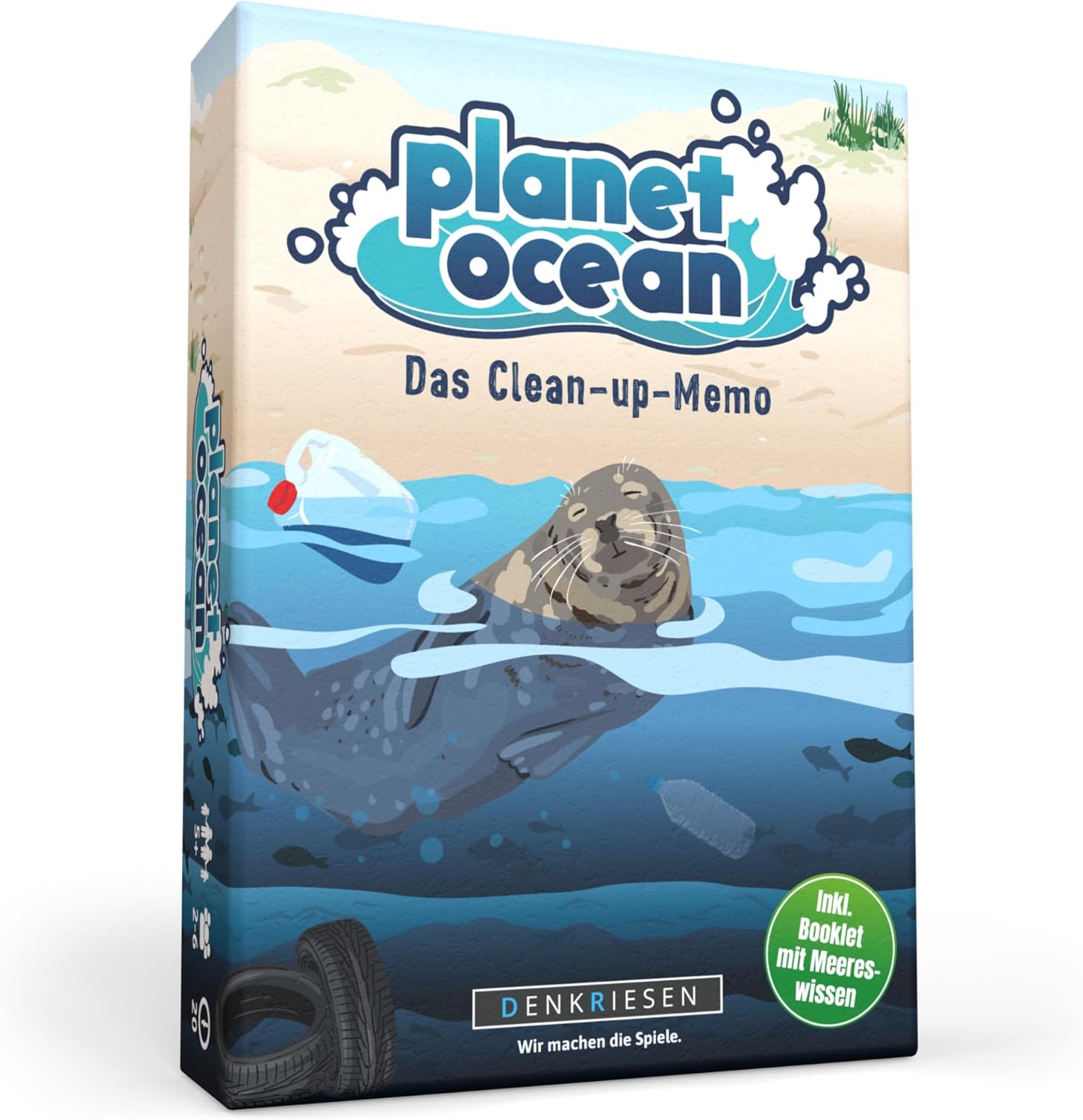 Denkriesen Planet Ocean The Clean-up Memo Loving Memo Game for Small and Large from 5 Years