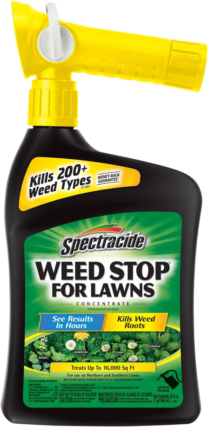Weed Stop For Lawns Concentrate, Ready To Spray, 32 Ounce, 6 Pack