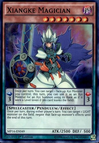 YU-GI-OH! - Xiangke Magician (MP16-EN049) - Mega Pack 2016-1st Edition - Super Rare