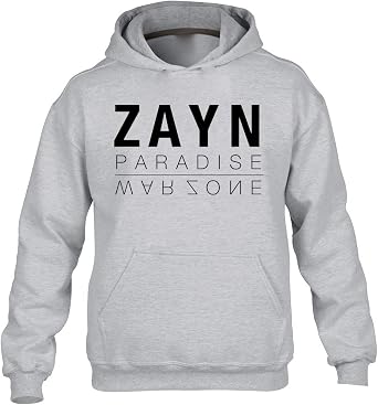 Zayn Malik Pillowtalk Paradise Warzone 1 D One Direction-Felpa con  cappuccio da uomo donna, Unisex, Maglia da donna, colore: grigio grigio 3XL  : Amazon.it: Abbigliamento