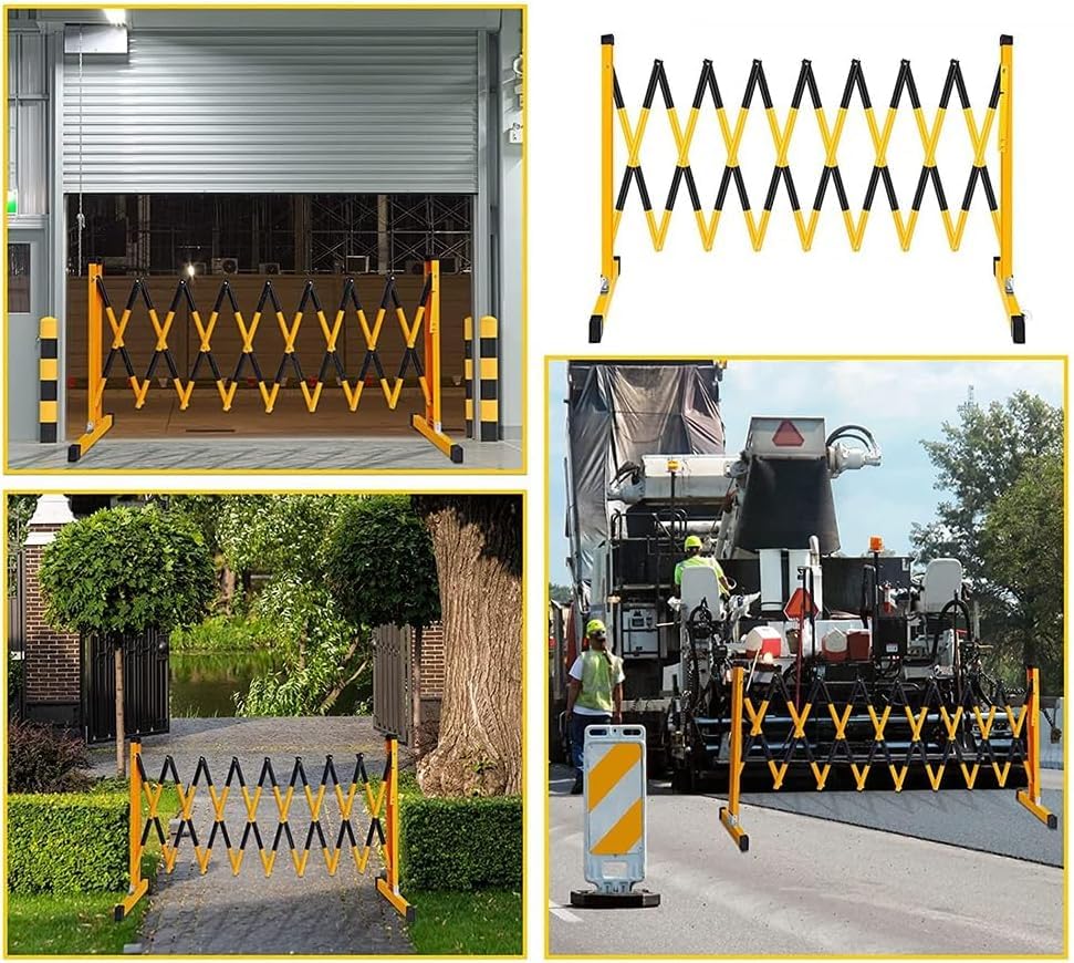 Barrières de sécurité portables à roues faciles à assembler - 6