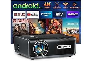VOPLLS 4K Smart Projector: Cinematic Entertainment at Your Fingertips