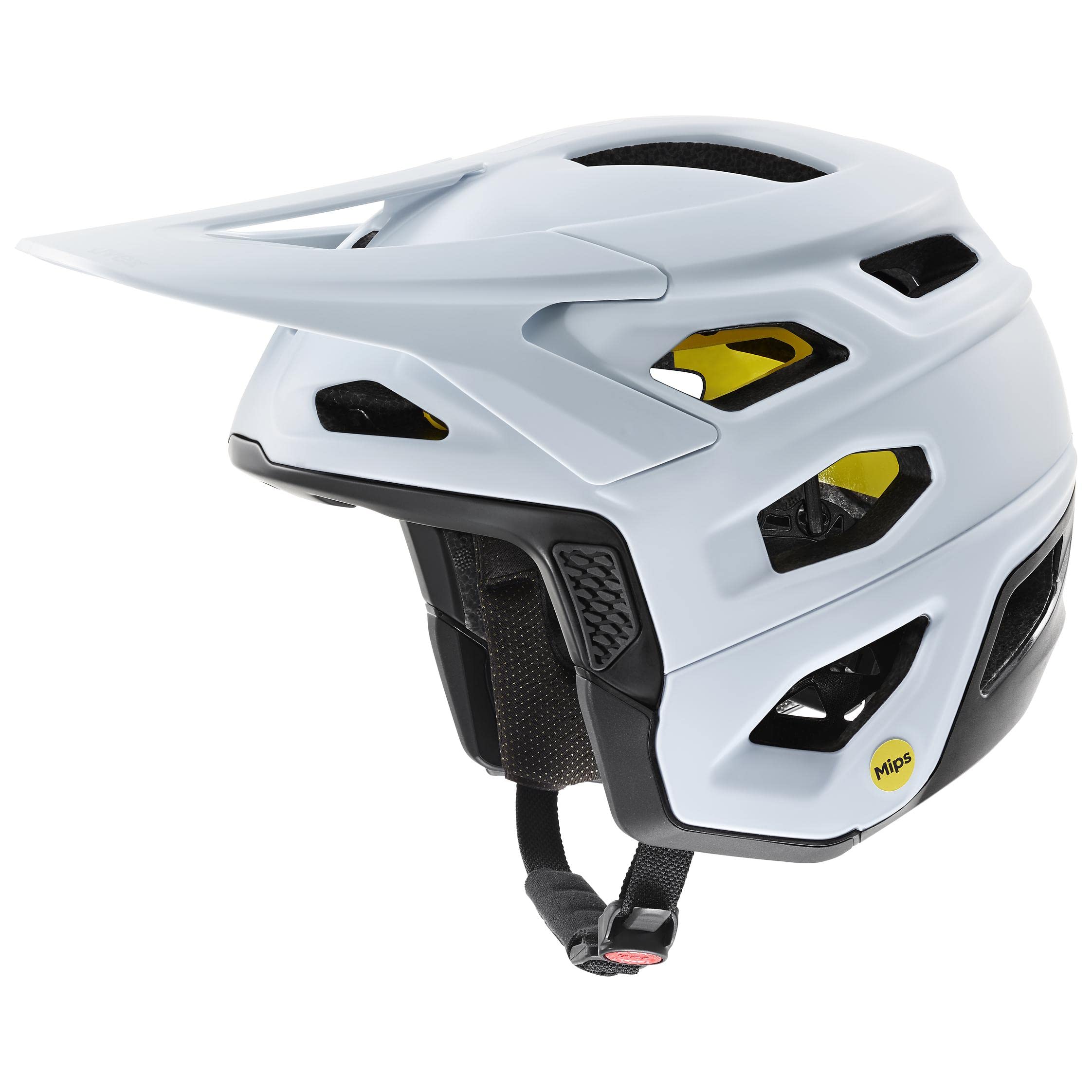 uvex revolt MIPS - ekstremalnie lekki kask MTB unisex - system MIPS - indywidualna regulacja wielkości - cloud-black matt - 57-61 cm