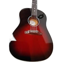 AXE HEAVEN Slash Guitar J-45 Vermillion Burst Acoustic 14 Scale Mini Guitar Model