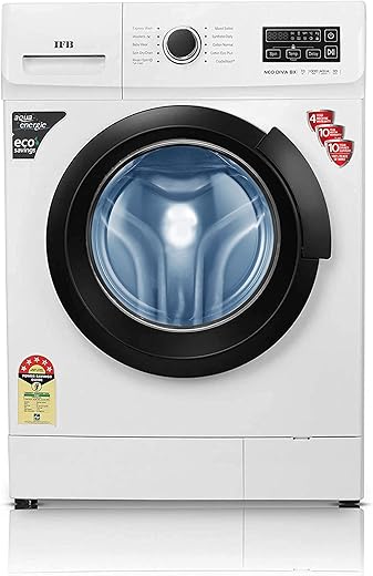 IFB 7 Kg 5 Star Fully-Automatic Front Loading Washing Machine (Neo Diva BX, White, In-Built Heater)