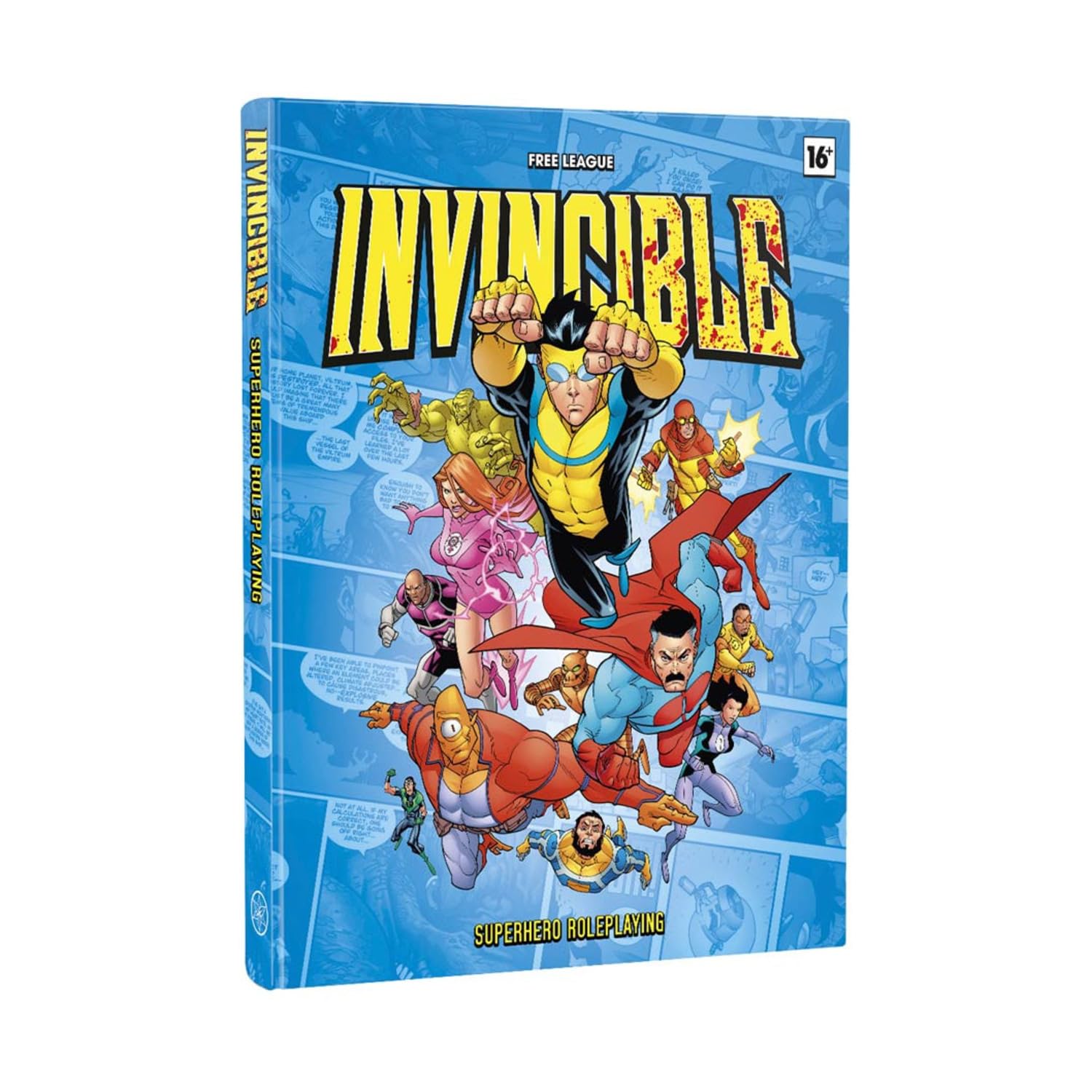Free League Invincible - Superhero Roleplaying Core Rulebook, Tabletop RPG in the Invincible World