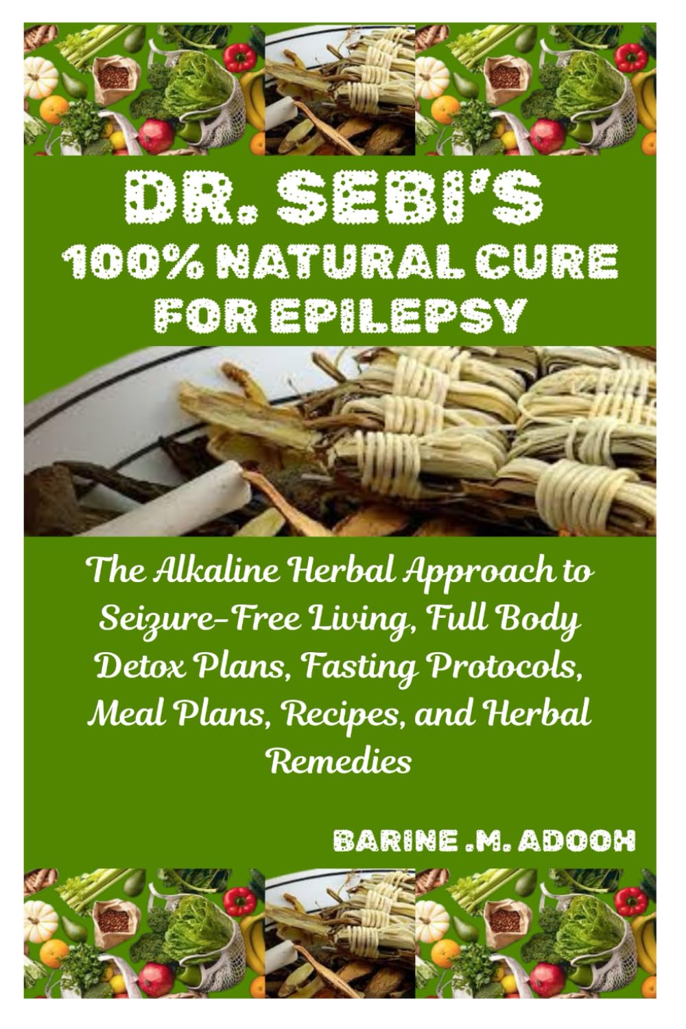 DR. SEBI’S 100% NATURAL CURE FOR EPILEPSY: The Alkaline Herbal Approach to Seizure-Free Living, Full Body Detox Plans, Fasting Protocols, Meal Plans, Recipes, and Herbal Remedies