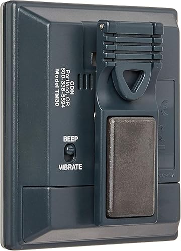 Miniatura 10 de Component Design CDN TM30 Temporizador de 2 alarmas con entrada directa 7 Plateado