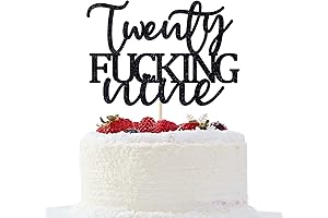 Twenty Fucking Nine Cake Topper for 29th Birthday Party Decorations