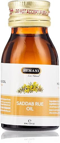 Hemani Aceite de rue Sadab (GardeniaCape Jasmine) 100% puro, natural, aceite esencial para aromaterapia, relajación y calma