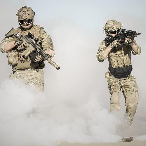 Miniatura 7 de Concealed Pistol Fanny Pack Tactical Waist Bag Carry Gun Holster Fits Handgun, 1911 and More with U.S Patch