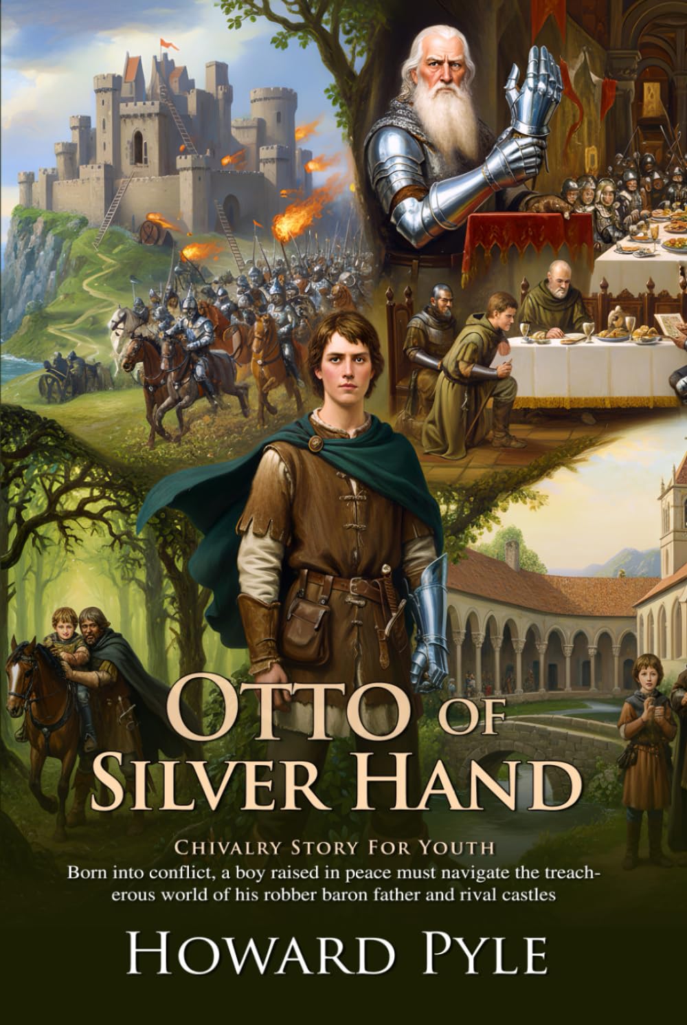 Otto of the Silver Hand: A Classic Medieval Adventure of Courage and Kindness for All Ages: A Young Hero’s Journey of Justice and Growth – Illustrated Edition with Author Biography
