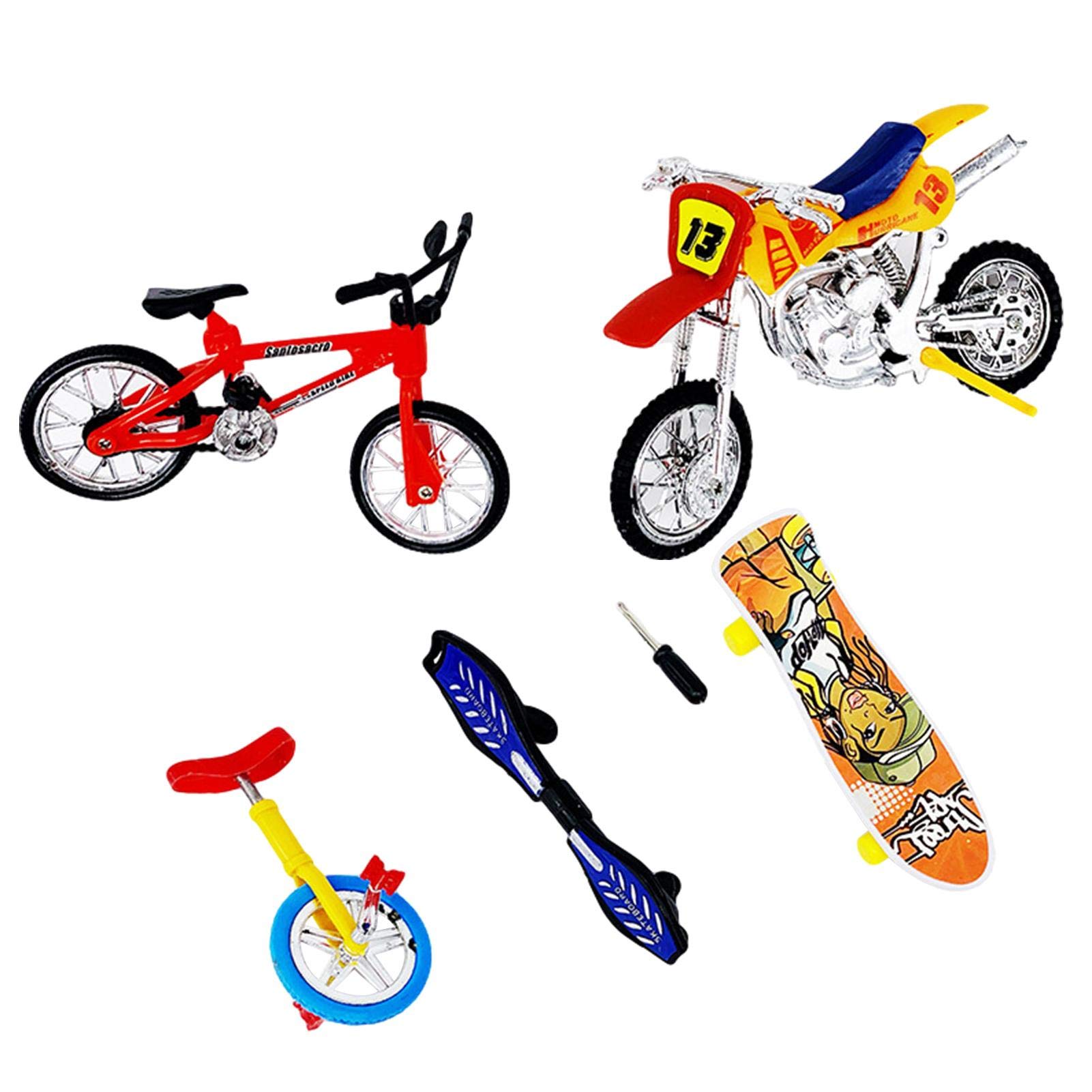 Buy Junglers Mini Finger Toys Set Finger Skateboards Finger Bikes
