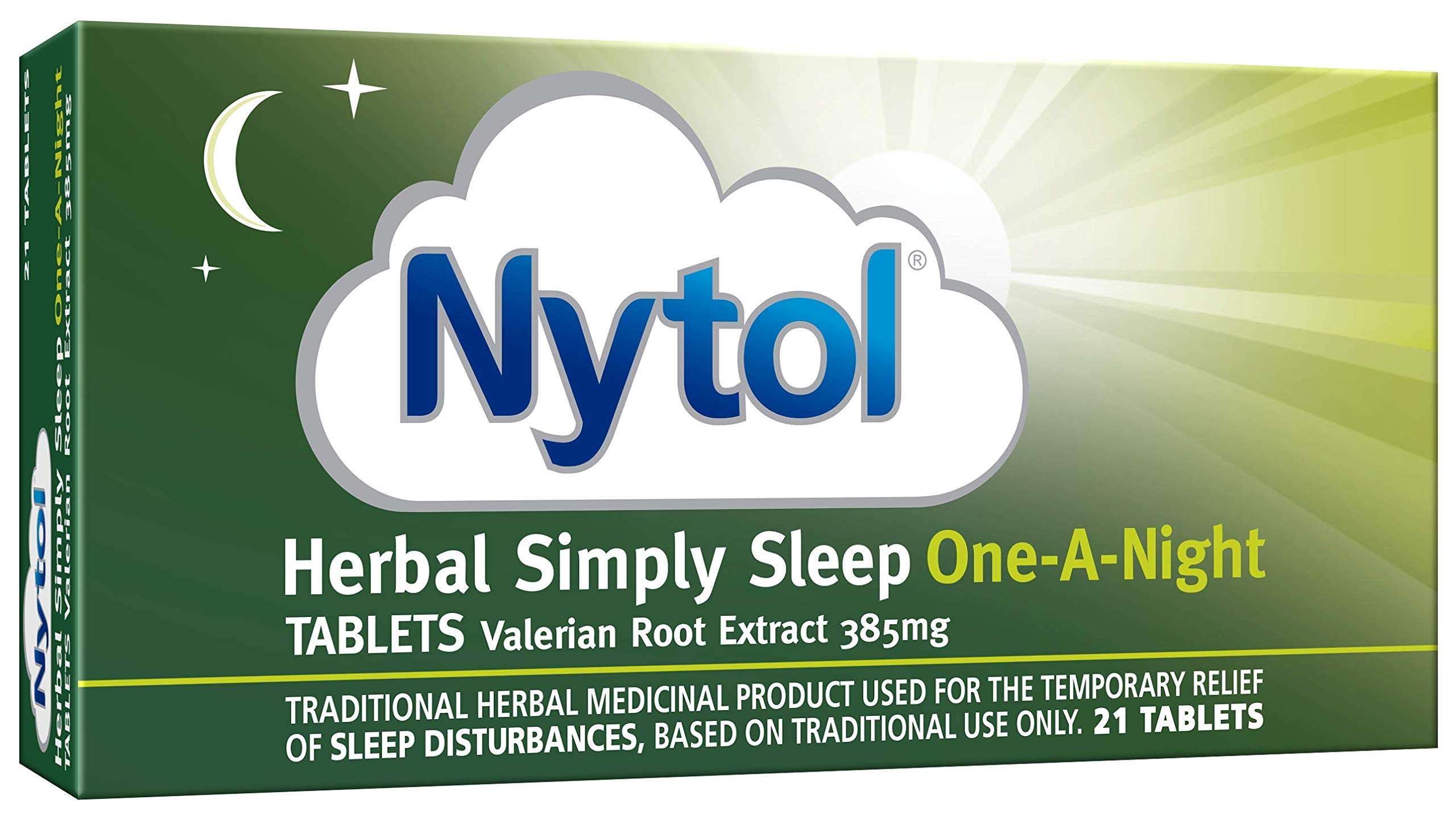 Nytol Herbal Simply Sleep One A Night Tablets Remedy for