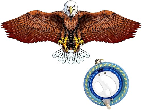 Miniatura 9 de Large Kites for Kids and Adults,Easy to Fly Single Line Kite for Beginners, Perfect for Beach & Park Trips with 300ft String Handle