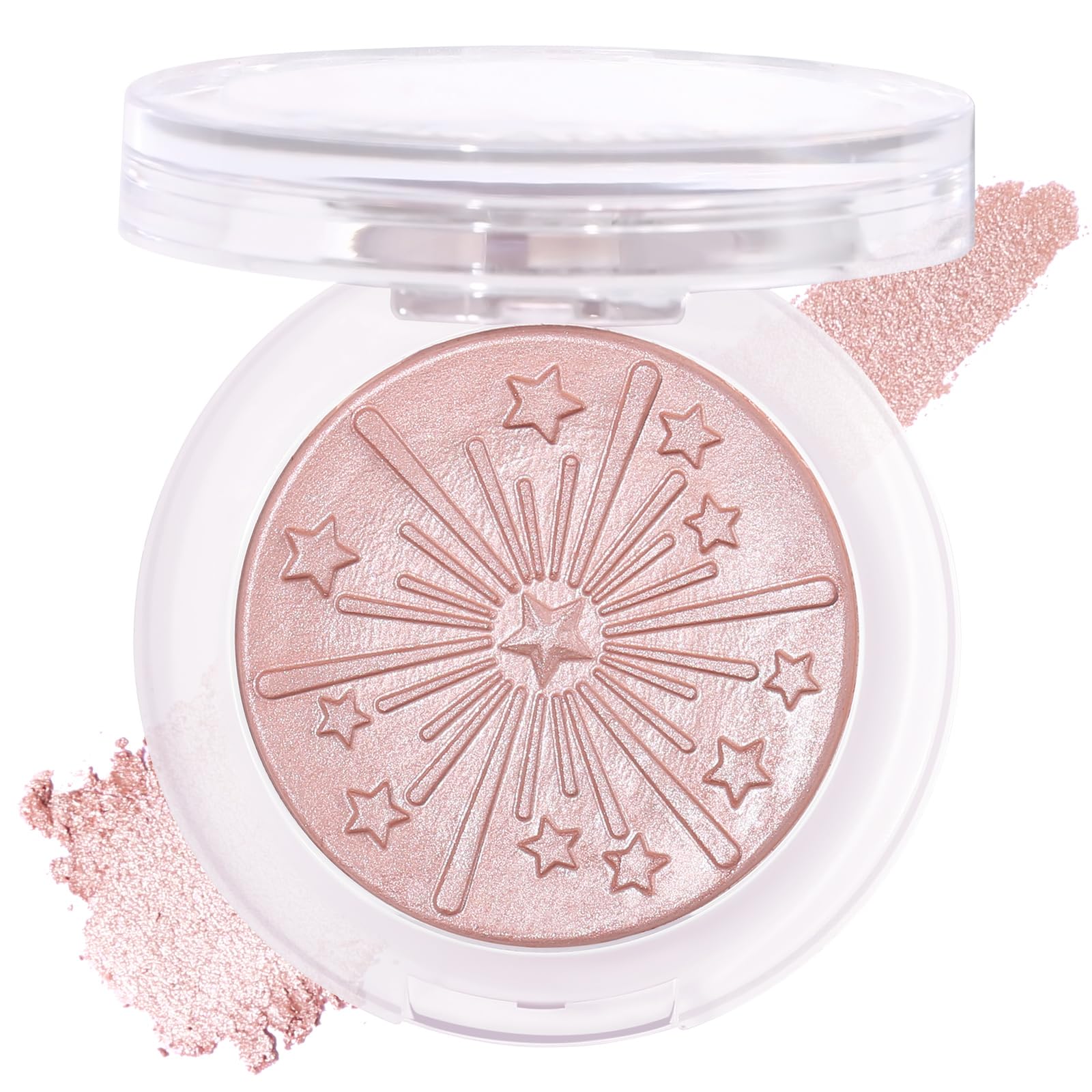 UCANBEBaked Blush for Cheek, Glow Blushing Palette - Seamless Silky Blendable Powder Blush Makeup Palette, Delivering Long Last Natural Ruddy Complexion, 05 Champagne