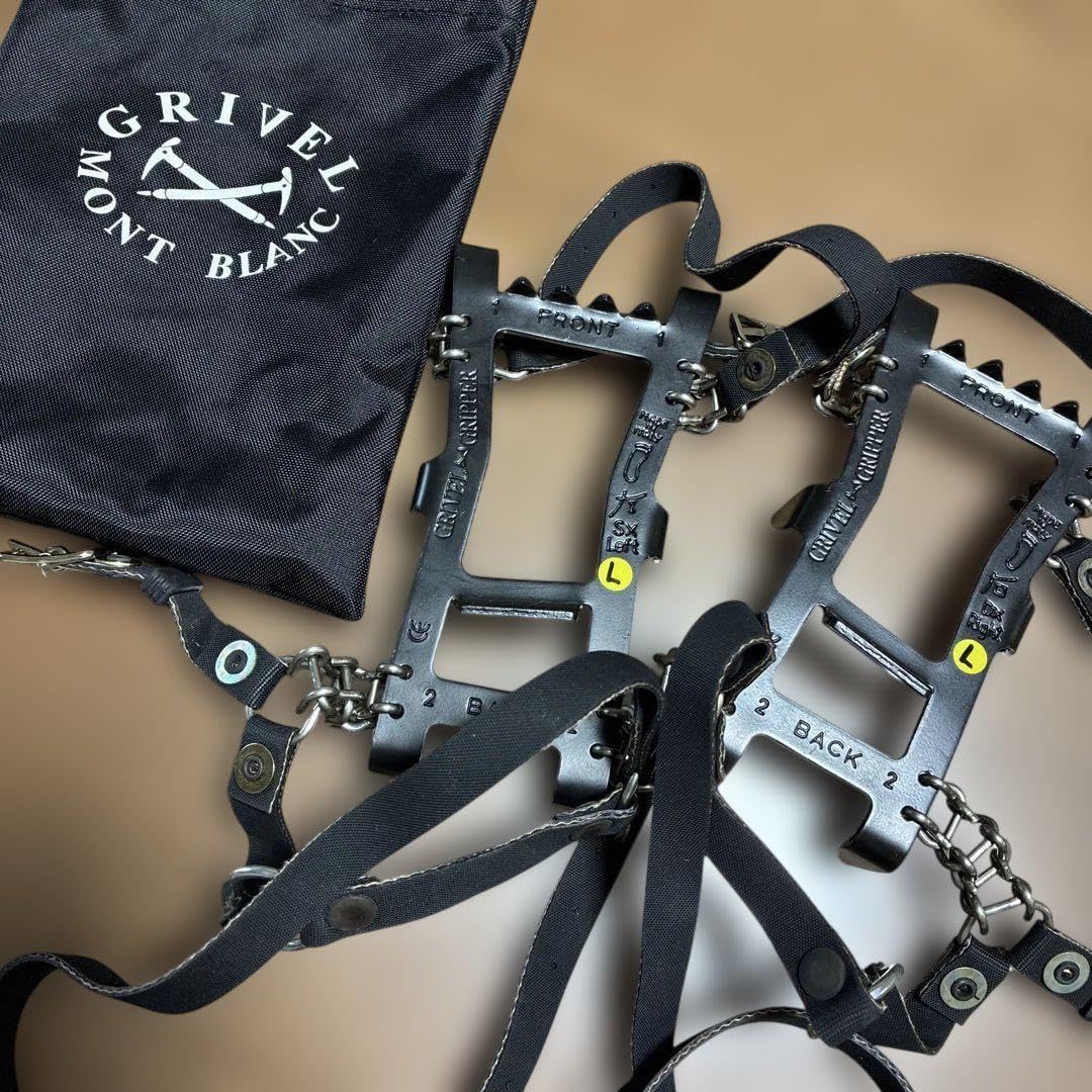 Amazon.co.jp: GRIVEL グリッパー クランポン 6本爪 軽アイゼン