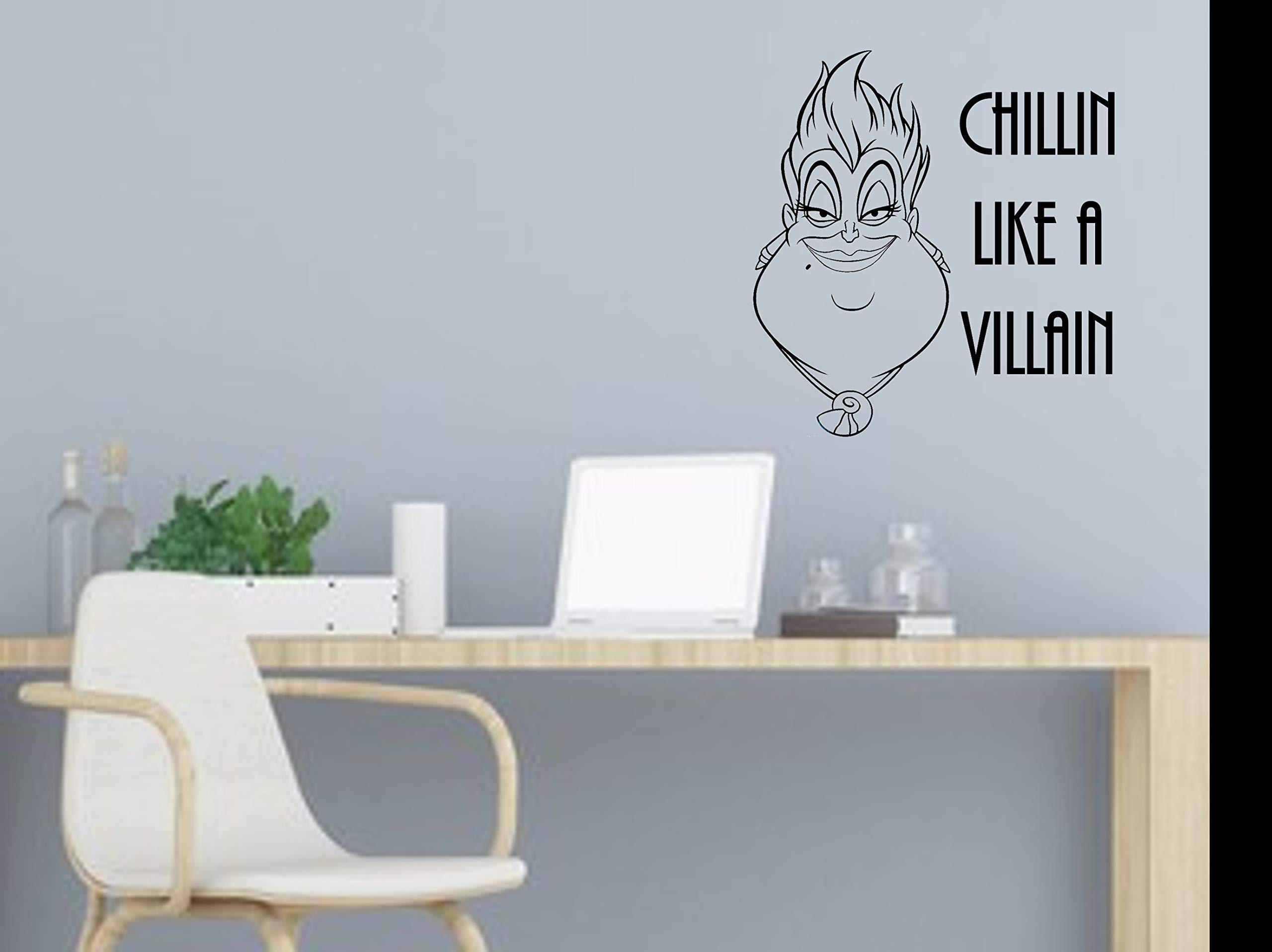 Buy Artstickerscool Disney Wall Decal Disney Villain Decal Little
