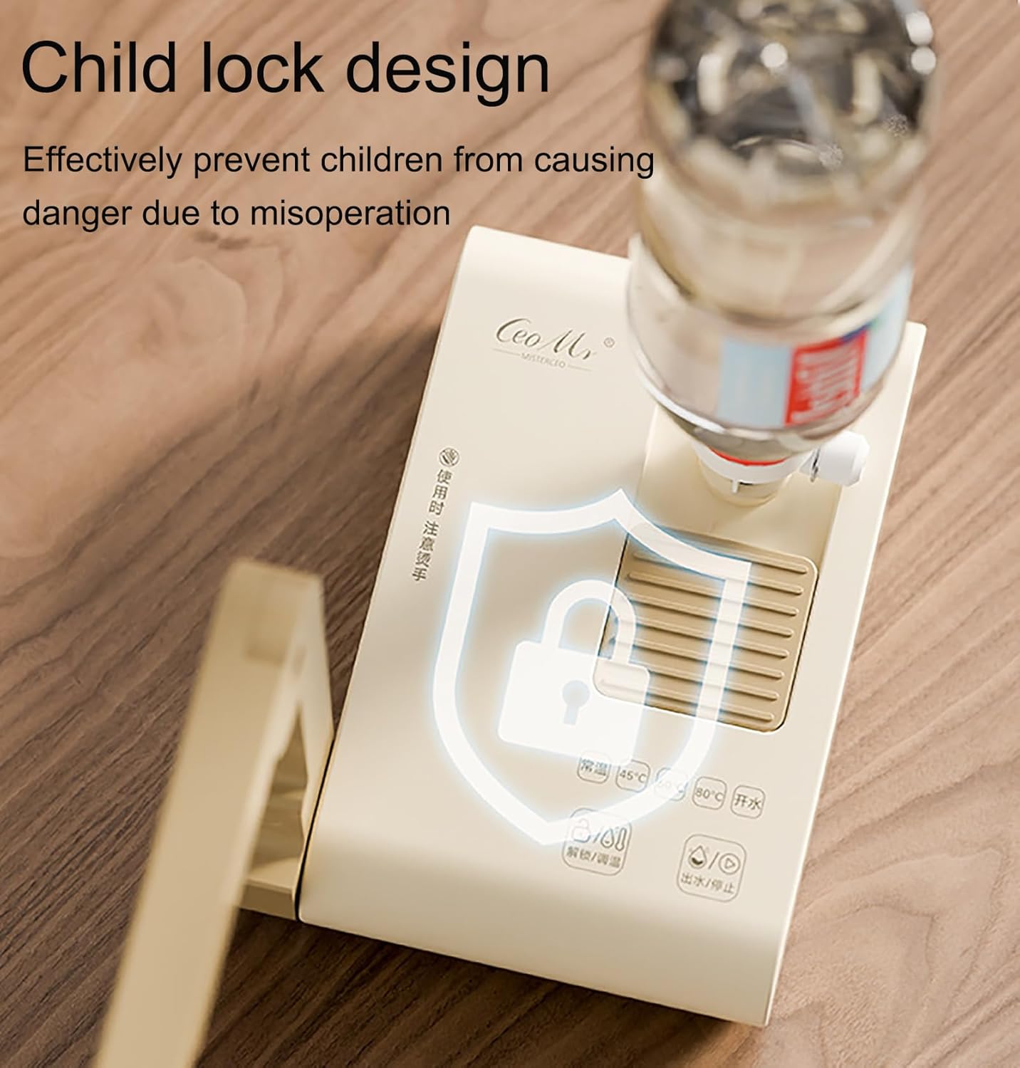 Folding Instant Hot Water Dispenser, Mini Water Dispenser, Portable Electric Kettles, Quick Heating in 3 Seconds, for Travel, Home, Office