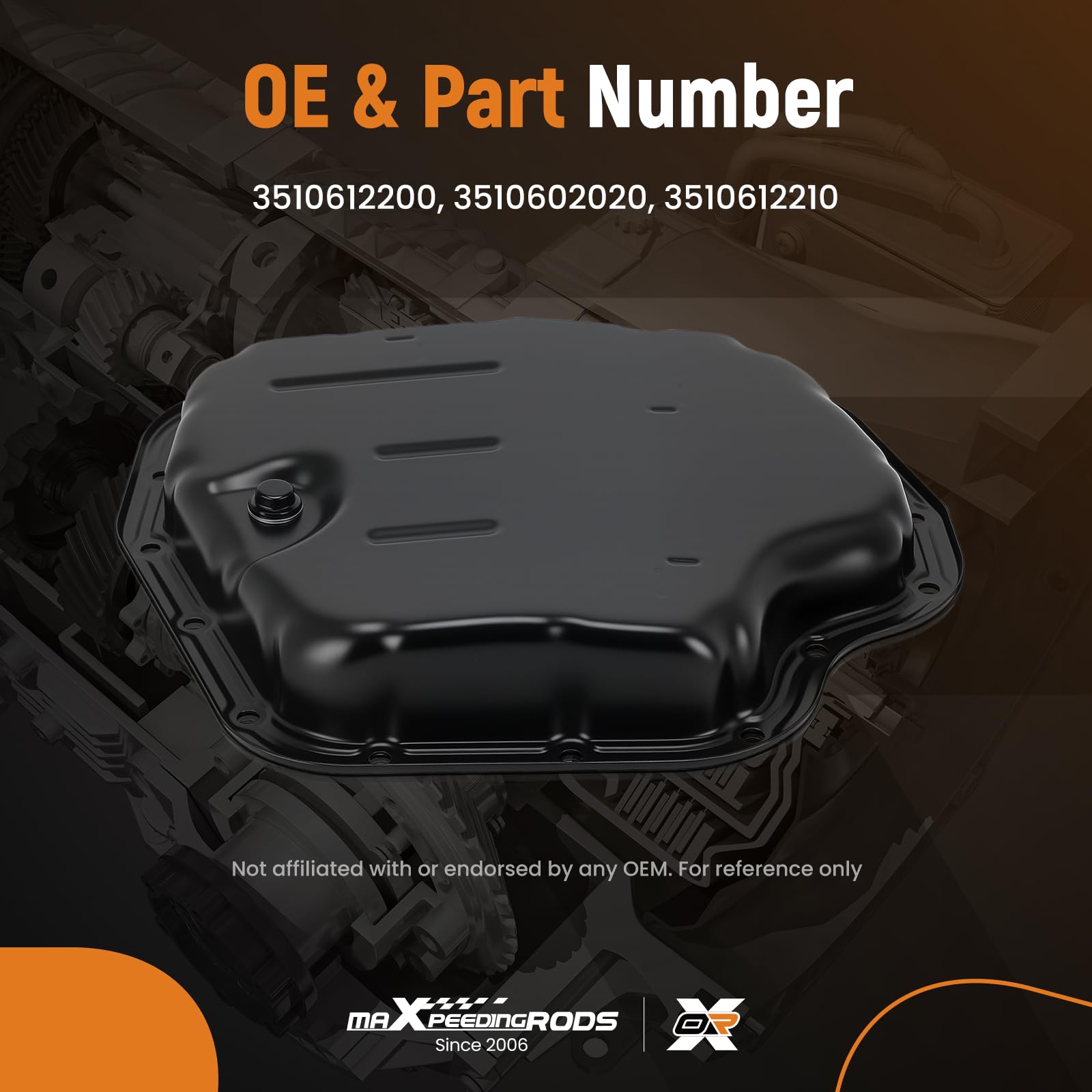 Transmission Oil Pan For Toyota Corolla/Scion IM 1.8L 2014-2022 - Steel, Replaces 3510612200 - View #10