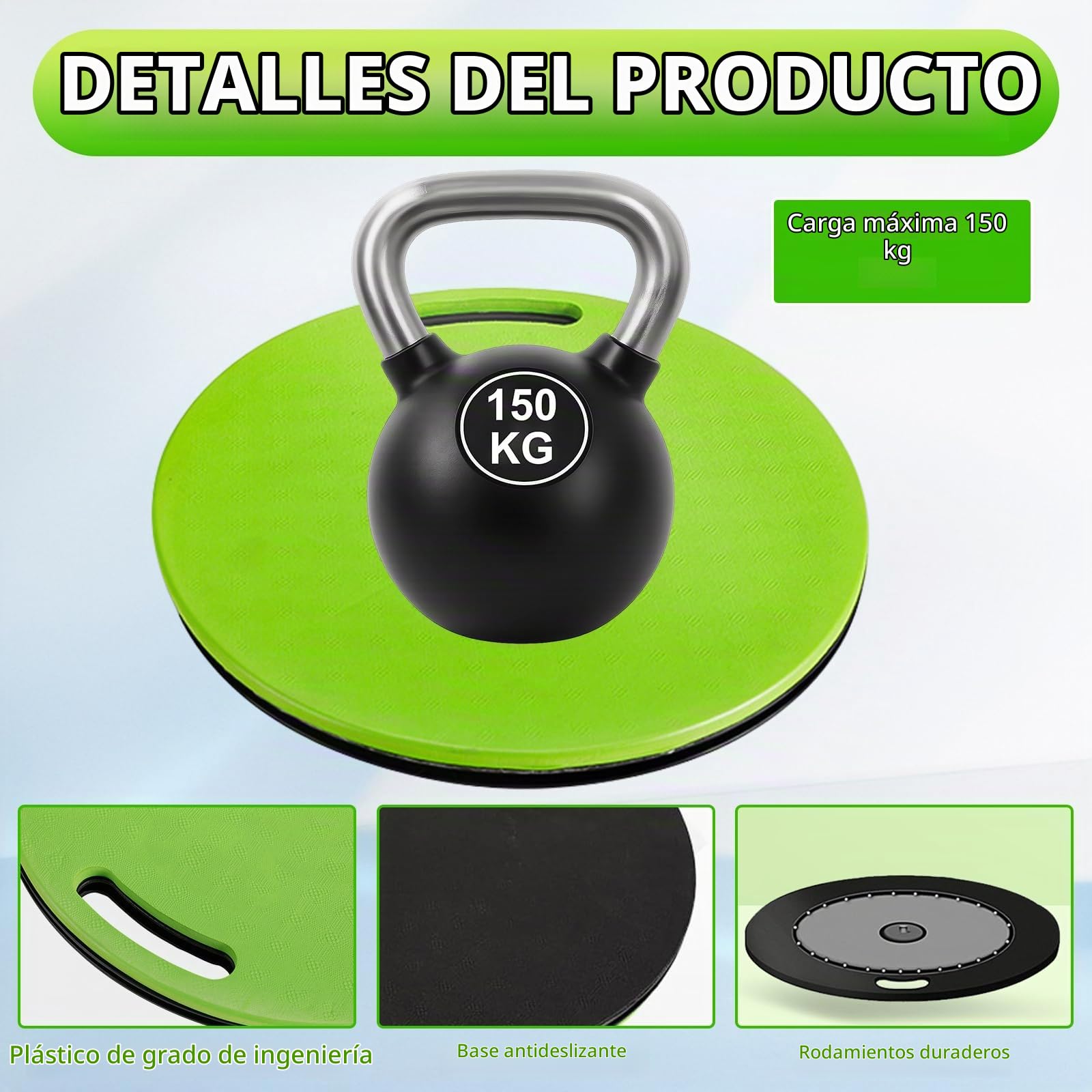 Tabla de Transferencia, Disco de Transferencia de 39 cm con Orificio para Ayuda de Movilidad Ayuda de Transferencias para Pacientes Mayores y Discapacitados con Capacidad de Carga de 150 kg