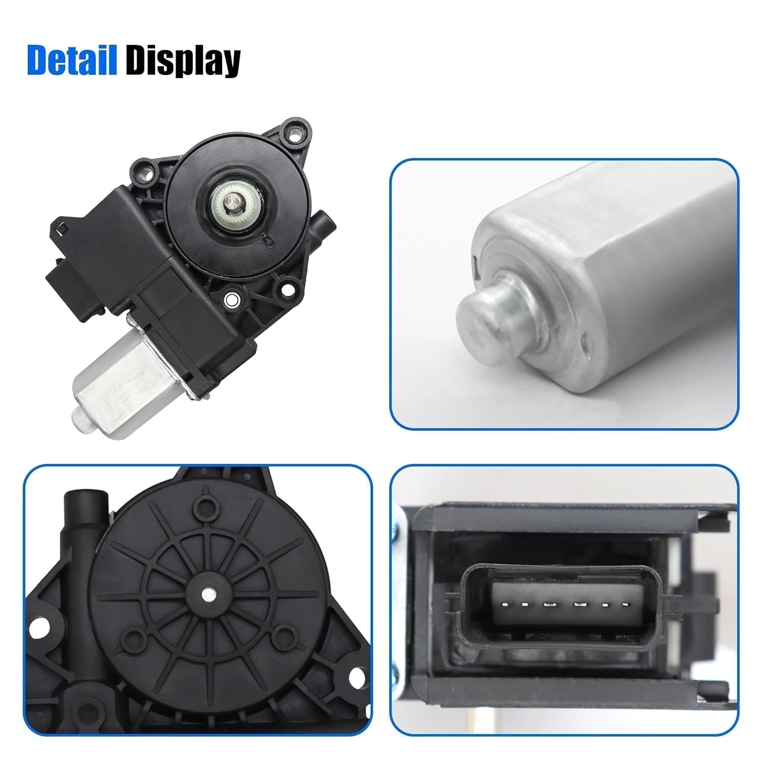 Power Window Motor Front Left Driver Side Compatible with Kia Sportage 2017 2018 2019 2020 2021 2022 Replace 82450D9010 82450-D9010