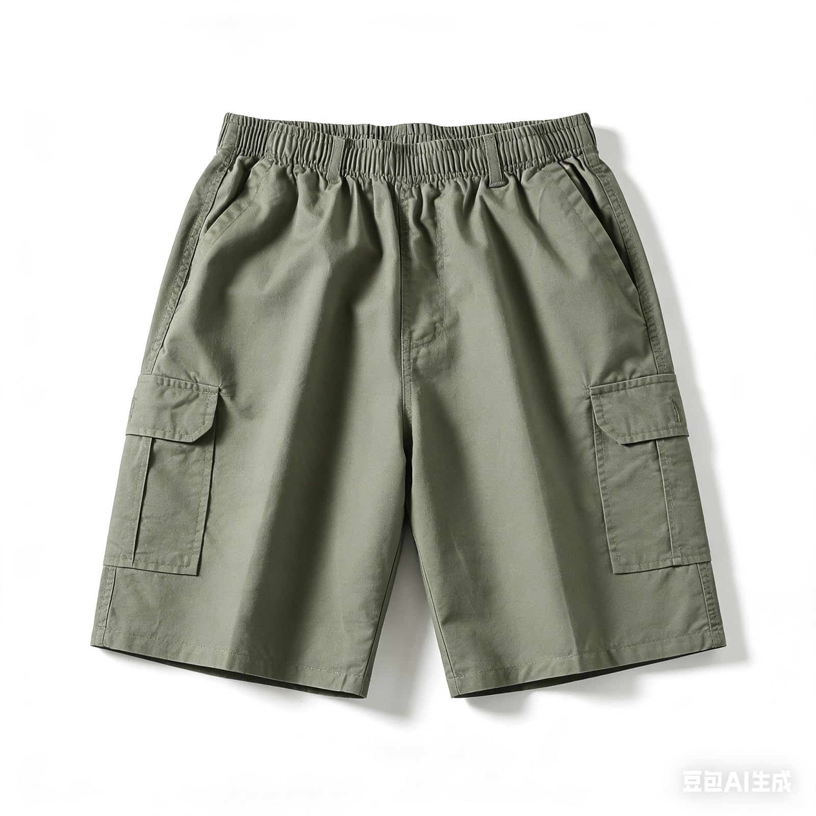 Photo 1 of 5XL-CaretticO Men's Cotton Twill Cargo Shorts
