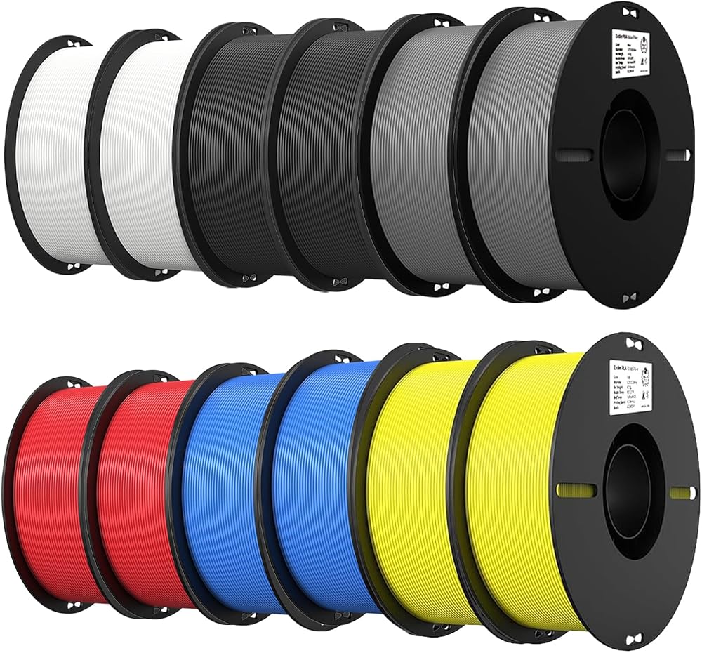 Creality PLA 필라멘트 1.75mm, 12팩, 총 12KG — 사진 1