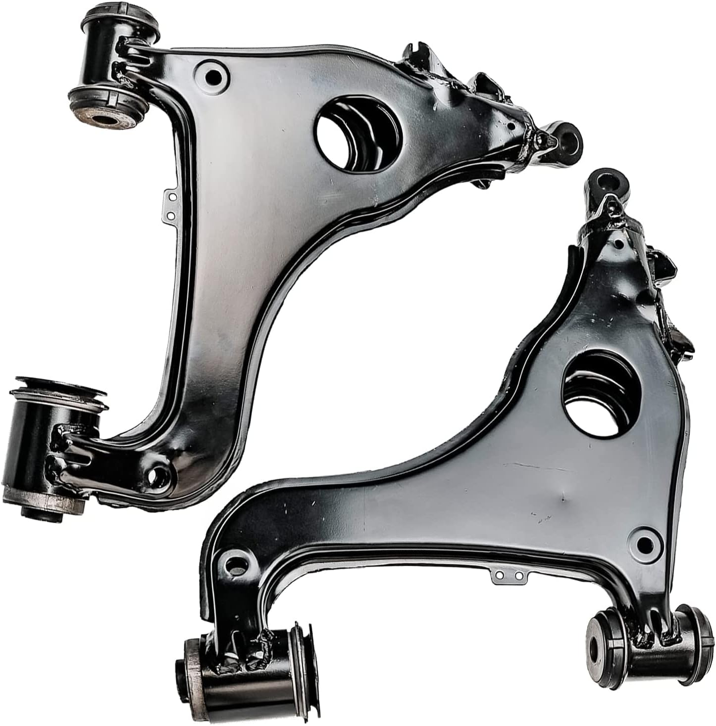 Detroit Axle - RWD Front End Suspension Kit for Mercedes-Benz E320 E420 E430 E55 AMG, Upper Control Arms Ball Joints Lower Control Arms Lower Ball Joints Sway Bars Tie Rods Boots Replacement - 14pc Se