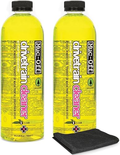 Miniatura 3 de Muc-Off Limpiador Bio Drivetrain  Limpiador de cadena de bicicleta biodegradable eficaz y desengrasante en aerosol  Adecuado para todo tipo de