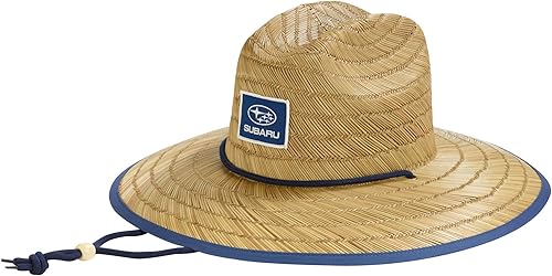 Miniatura 1 de Subaru Logo Leaf Sombrero de Paja Ascent Forester WRX Sti Legacy Outback Impreza Crosstrek BRZ Solterra Amarillo, Amarillo