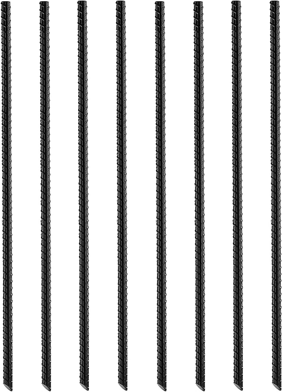 VASGOR 24” Ground Rebar Stakes (16 pcs), Heavy Duty Hook Ground Anchors, Steel Plant Support Garden Stake with Chisel Point end, Hammer Through Hard Soil for Camping Tent : Patio, Lawn & Garden
