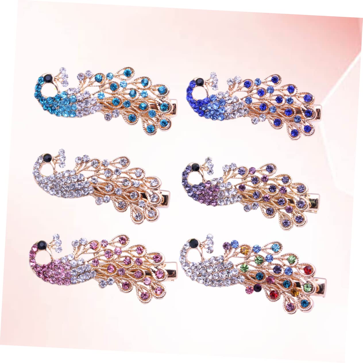 FRCOLOR 18stücke Teiliges Rhinestone Haarklammern Für Damen Haaraccessoires Farben Mischfarben Für Hochzeiten Partys Und Besondere Anlässe