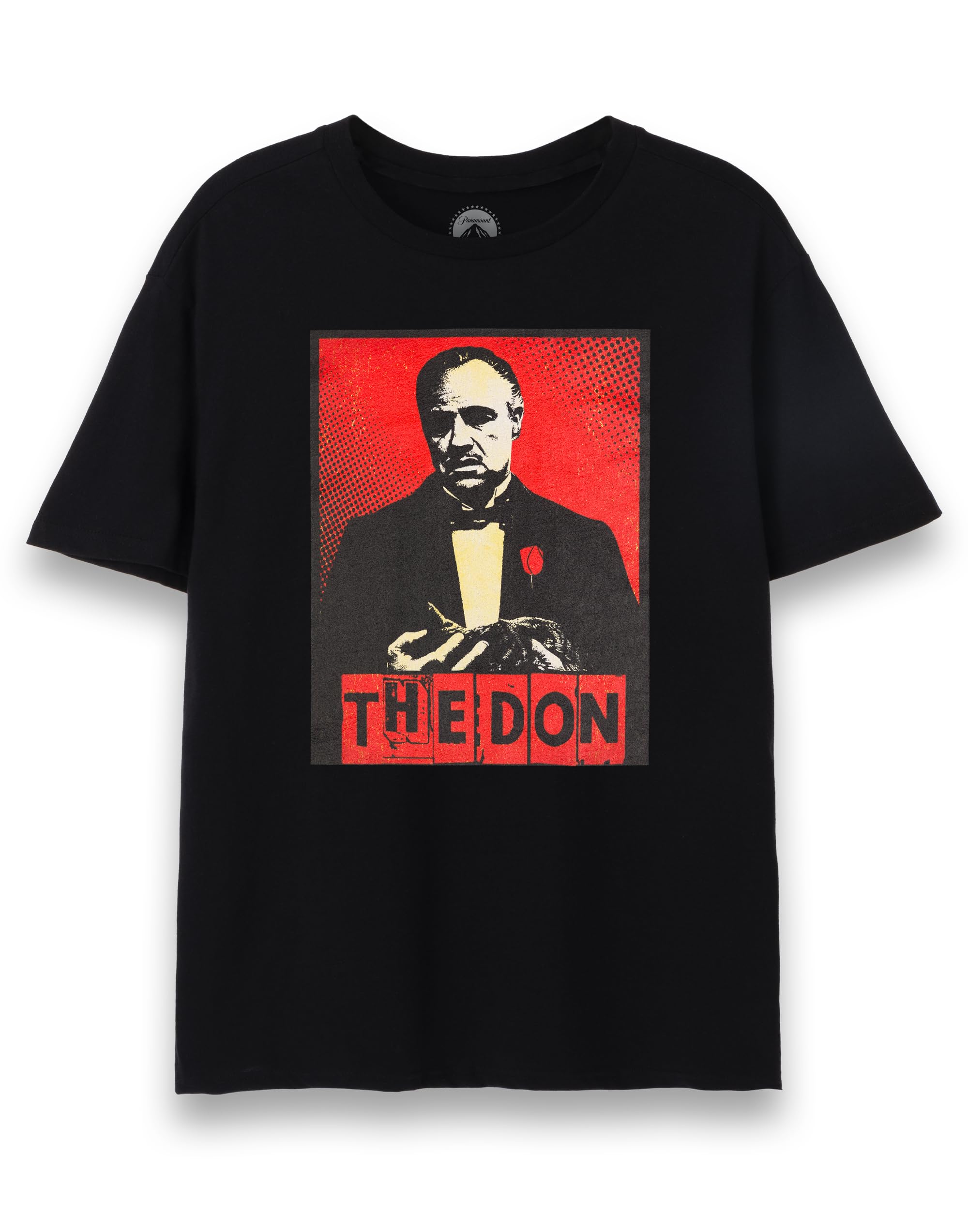 The Godfather T-Shirt for Men | Adults The Don Crime Family Leader Movie Top | Vito Corleone Clothing XXL Black