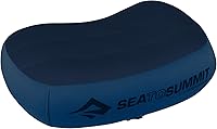 Vista 1 de Sea to Summit Aeros Premium - Almohada inflable de viaje, regular (13.4 x 9.4), color azul marino