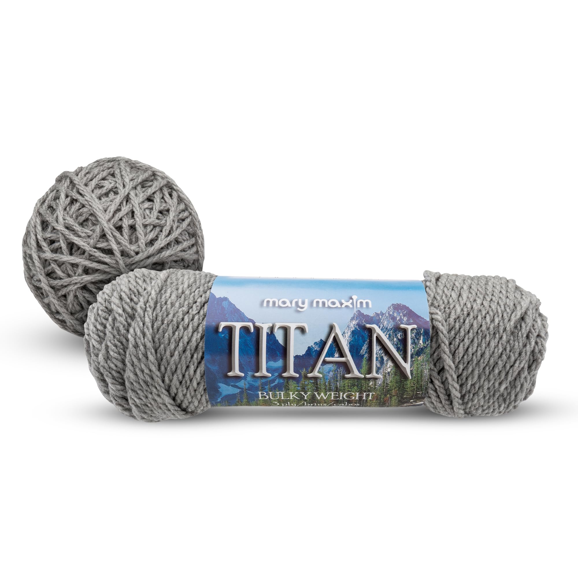 Amazon.com: Mary Maxim Titan Bulky Yarn, Weight 5 Acrylic, Chunky