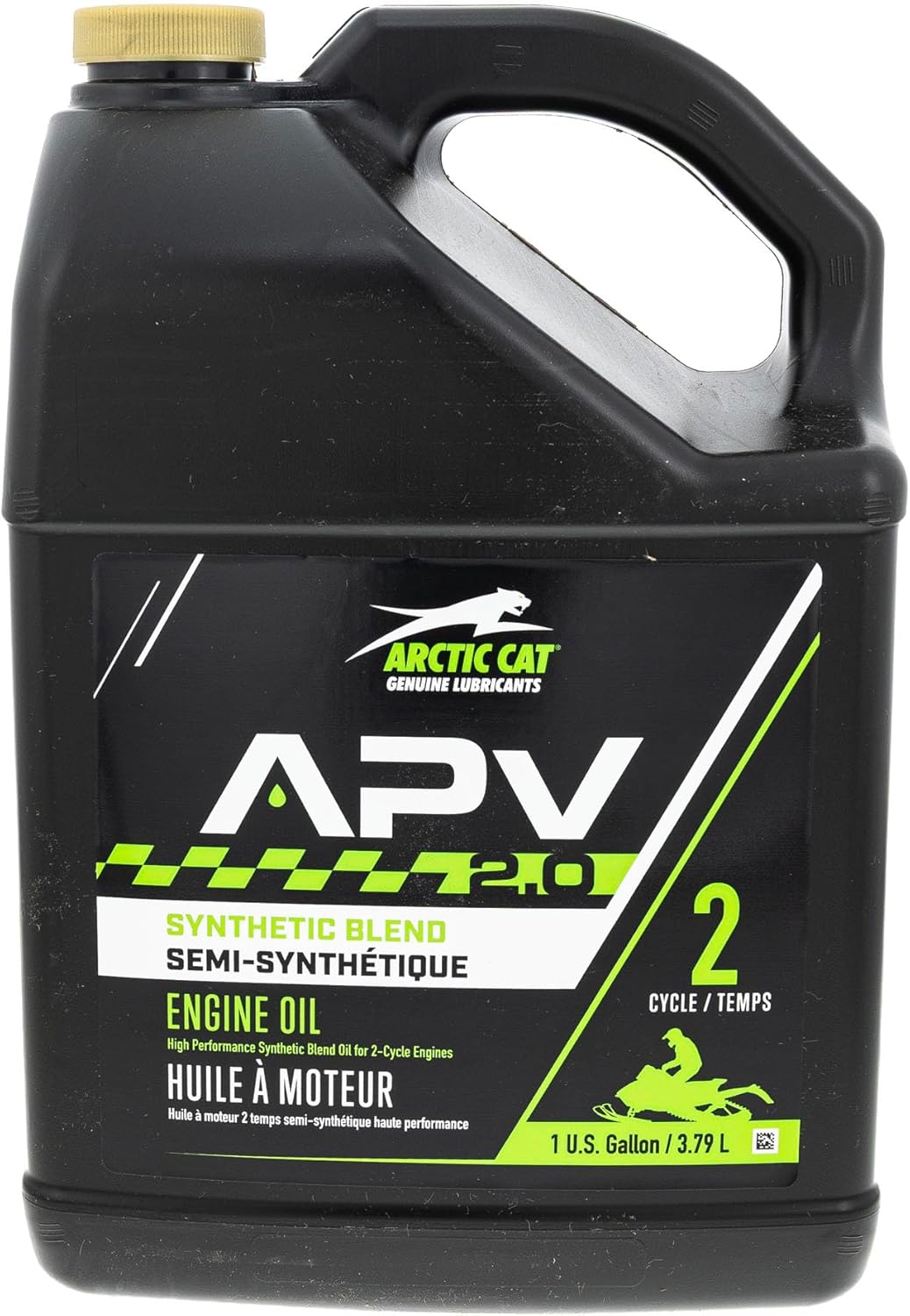 Arctic Cat 671-00039-004 APV 2.0 Synthetic Blend 2-Stroke Injection Oil 1 Gal