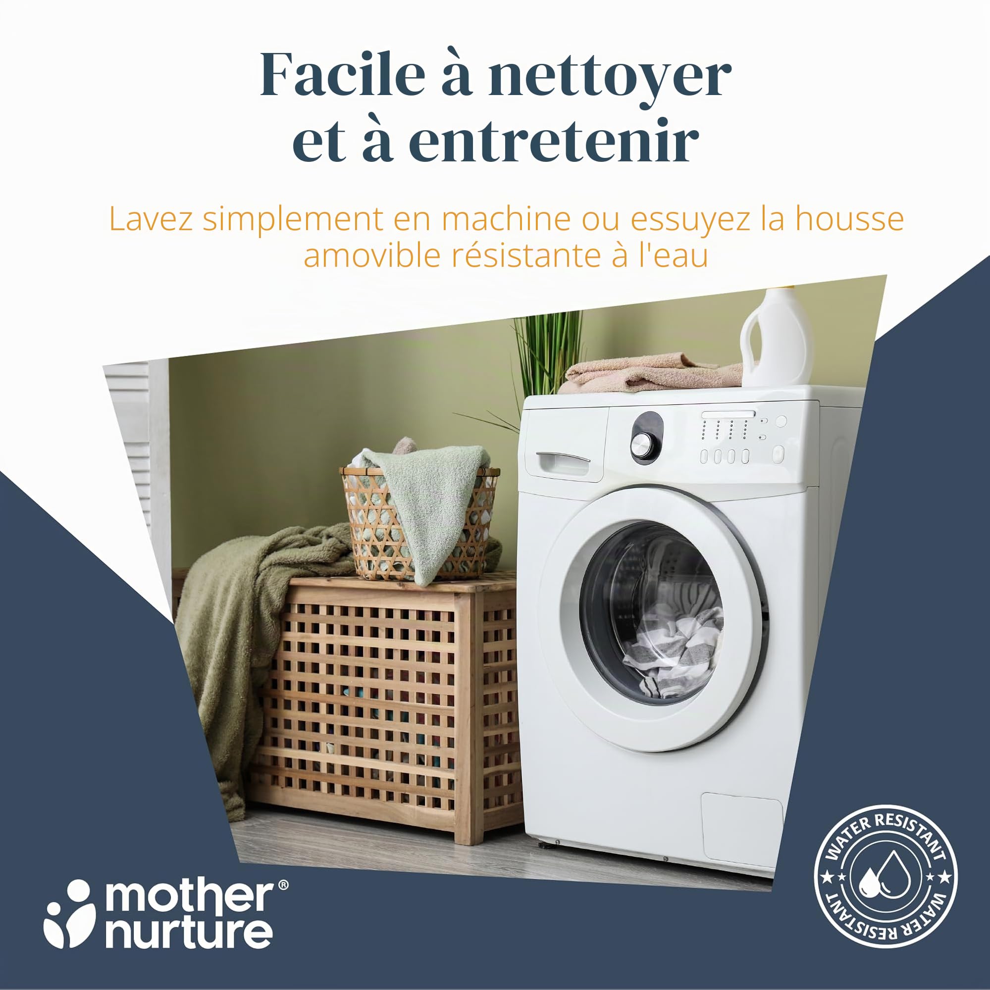 Mother Nurture Matelas pour lit de voyage (95 x 65 cm)