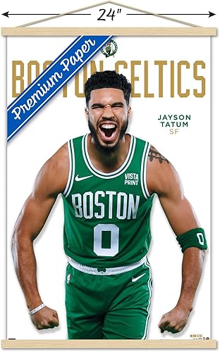 Miniatura 7 de Trends International NBA Boston Celtics - Póster de pared de la serie 23 de Jayson Tatum con marco magnético