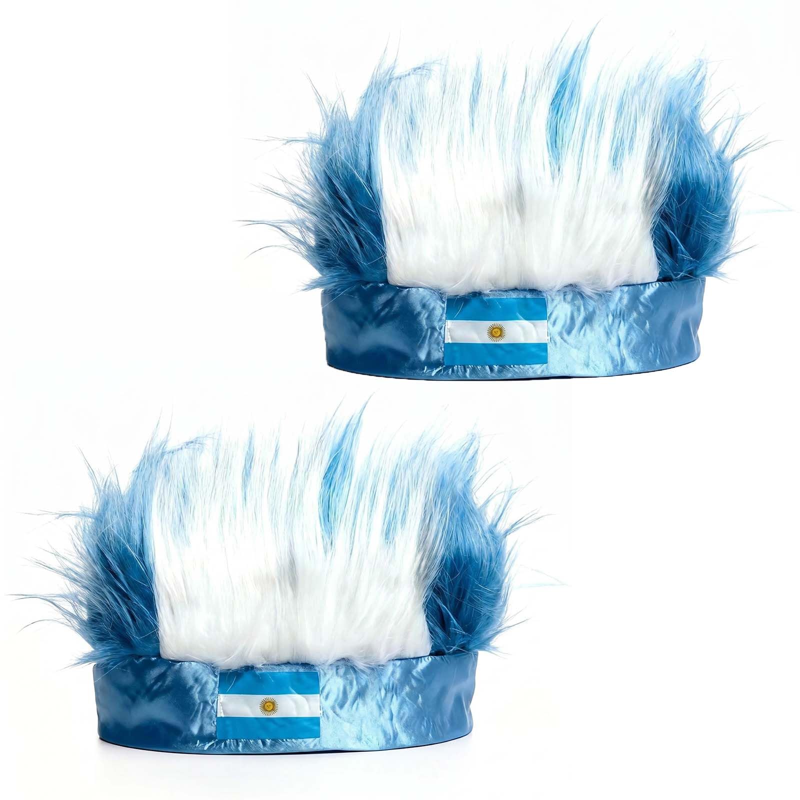 NIISDROP 2 PCS 2026 International Soccer Tournament Flag Independence Day Patriotic Wig H…