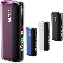 HEATX (IQOS / Ilma Not Required, One Device Can Smoke 2 Times! Heated Cigarette, Main Unit, Smoke 2 Times, Super Fast Preheating, Electronic Cigarette, Compatible with Terrier and Centier, IQOS